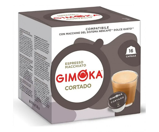  - Кофе в капсулах Gimoka Dolce Gusto Cortado (16 шт.)  - 14036