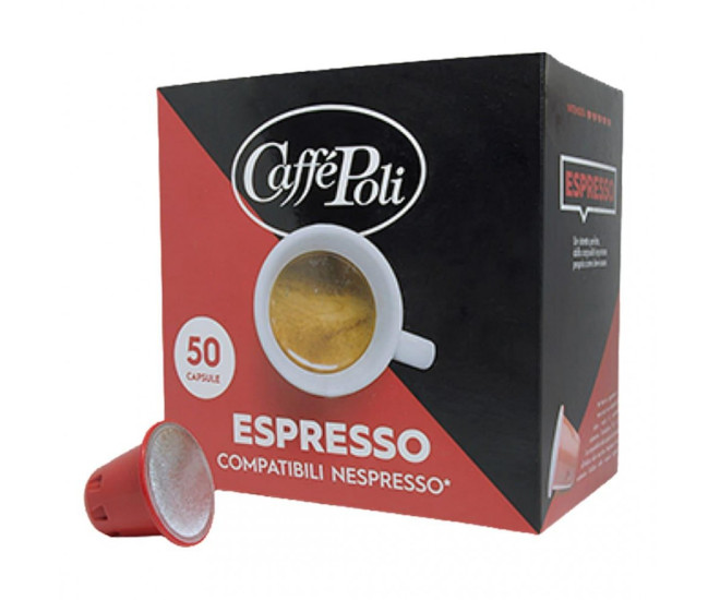  - Кава в капсулах Nespresso Caffe Poli Espresso 50 шт  - 14057