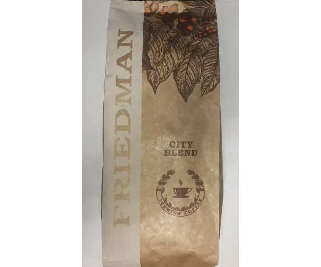  - Кава в зернах Friedman City Blend 1кг  - 17003