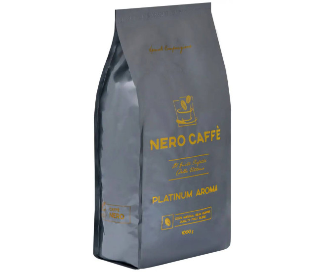  - Кава в зернах Nero Caffe Platinum Aroma 1 кг 20/80  - 14066