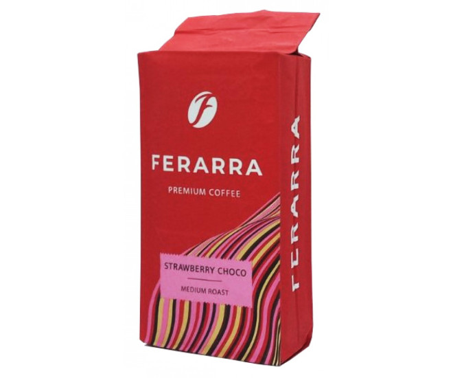  - Кофе молотый Ferarra Strawberry Choco с ароматом клубничного шоколада 250 г  - 15072